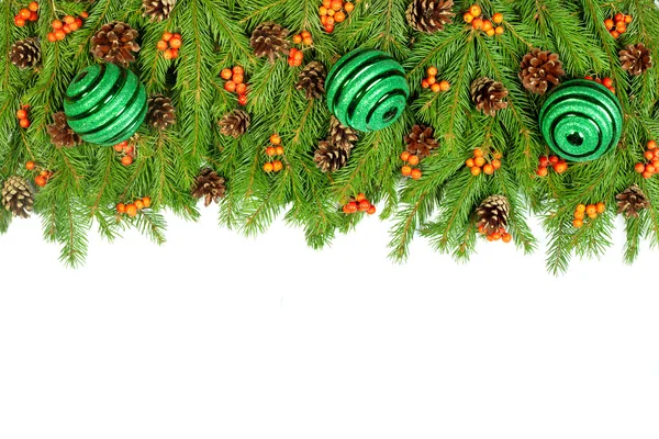 Weihnachtlicher Hintergrund. Rahmenwerk für Vorabend — Stockfoto