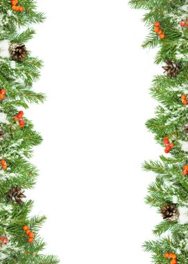 Noel arkaplanı. Eve çerçevesi