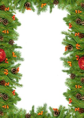 Noel arkaplanı. Eve çerçevesi