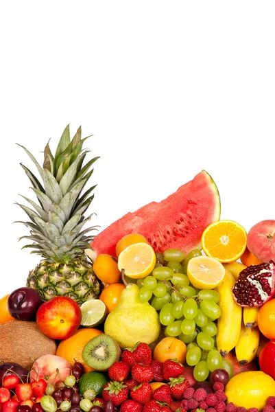 Huge group of fresh fruits — Stock Photo, Image