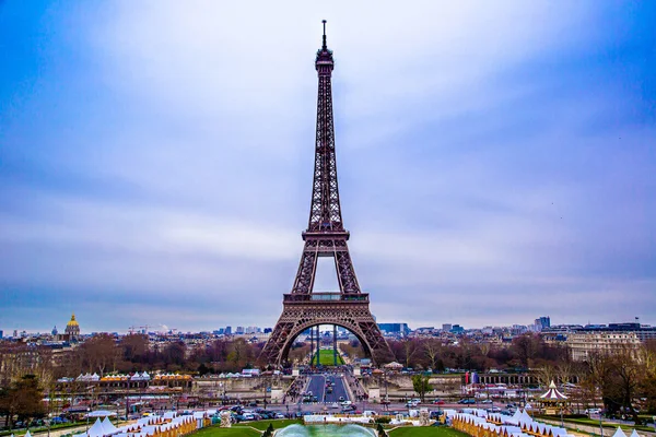 Torre Eiffel en París Francia — Foto de Stock