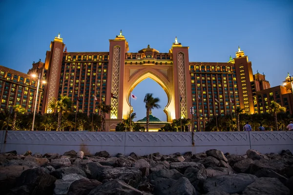 Atlantis, The Palm Hotel in Dubai, United Arab Emirates — Stock Photo, Image