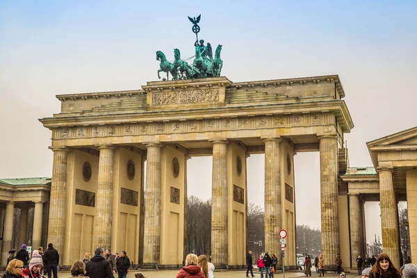 Brandenburger Tor i berlin - Tyskland — Stockfoto