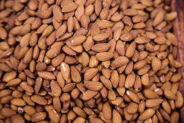 Almond in the street shop in Dubai — Stock Photo, Image