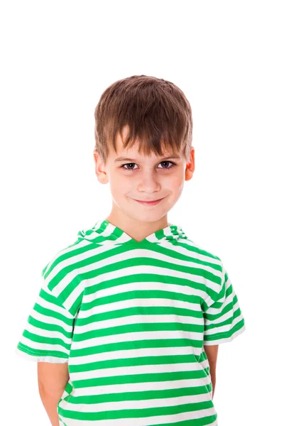 Cute boy smilling isolated — Stock Photo, Image