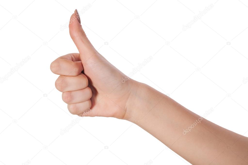 arm iwth thumbsup arm iwth thumbsup