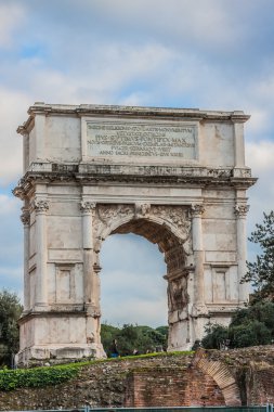 Roma 'da Roma harabeleri.
