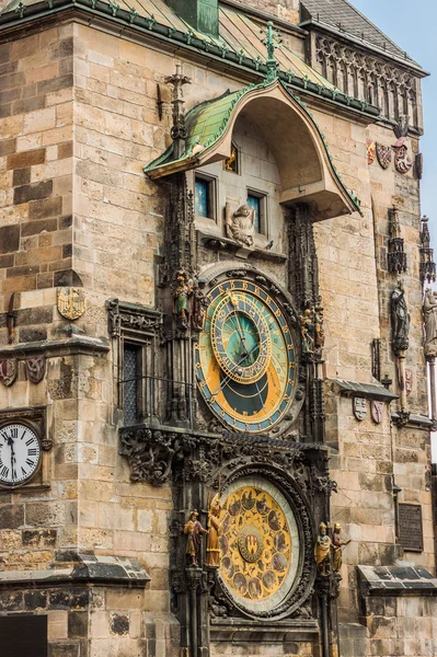 Astronomische Uhr. Prag. Tschechische Republik — Stockfoto