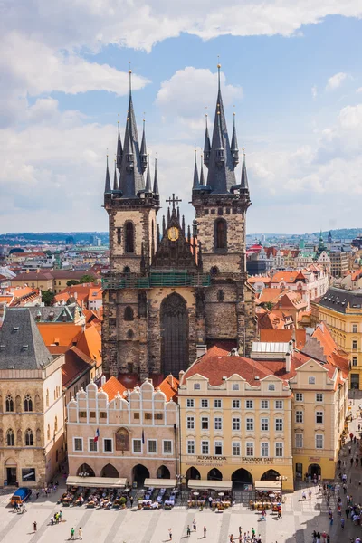 Praag, Oude stadsplein — Stockfoto