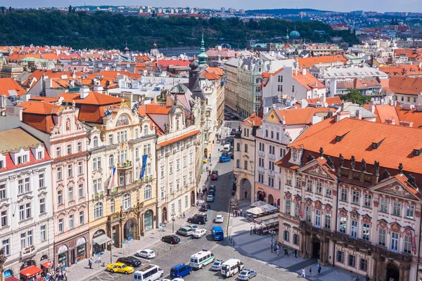 Praga cidade, uma das cidades mais bonitas da Europa — Fotografia de Stock