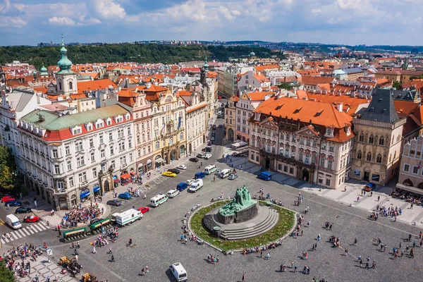 Prag şehir, Avrupa'nın en güzel şehri — Stok fotoğraf