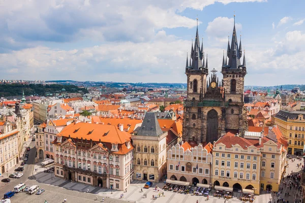 Praag, Oude stadsplein — Stockfoto