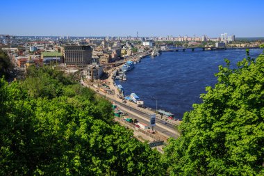 Panorama Kiev, Ukrayna.