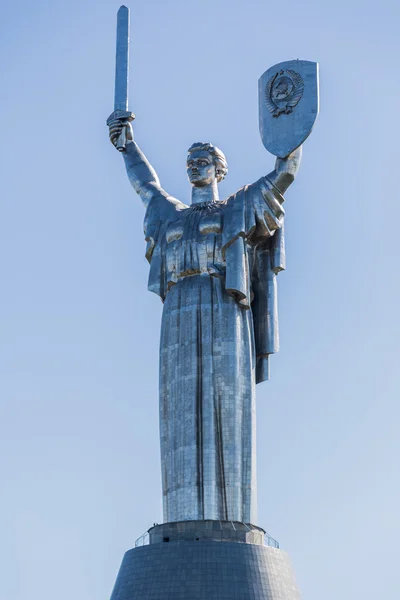 Pomnik Ziemi Matki w Kijowie, Ukraina — Zdjęcie stockowe