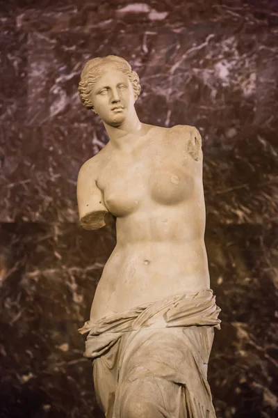 Aphrodite Of Milos, a párizsi Louvre-ban — Stock Fotó