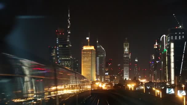 Metro de Dubai — Vídeo de stock