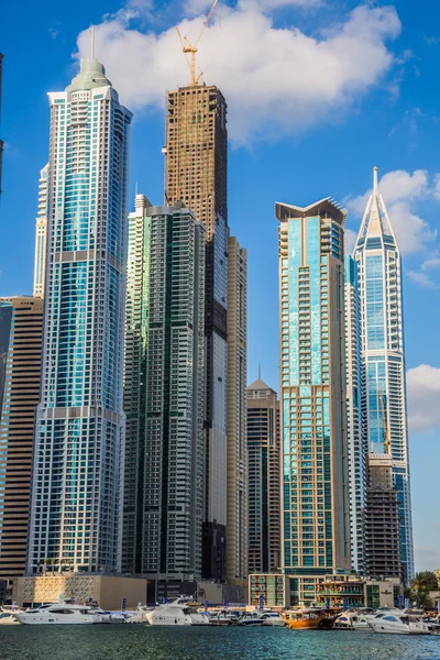 Dubai Marina cityscape, UAE — Stock Photo, Image