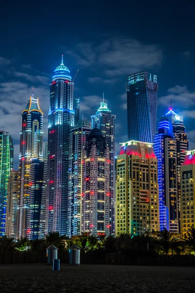 Dubai Marina Stadtbild, uae — Stockfoto