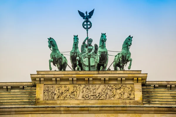 Porta di Brandeburgo a Berlino - Germania — Foto Stock