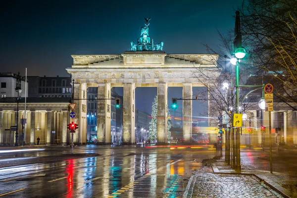 베를린-독일 브란덴부르크 문 — 스톡 사진