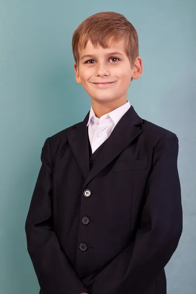 Cute schoolboy — Stock Photo, Image