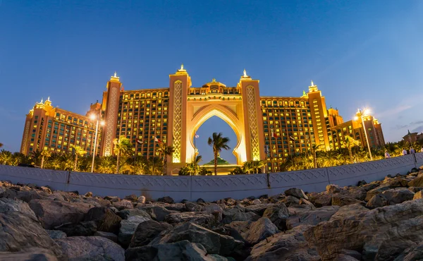 Atlantis, The Palm Hotel em Dubai, Emirados Árabes Unidos — Fotografia de Stock