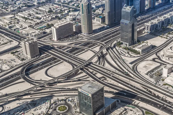 Dubai downtown. East, United Arab Emirates architecture. — Stock Photo, Image