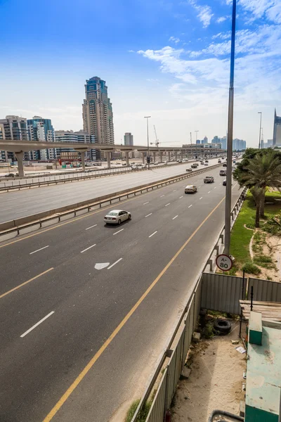 Carretera Dubai sheikh zayed —  Fotos de Stock