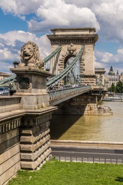 szechenyi zinciri güzel, dekoratif bir süspansiyon köprüdür