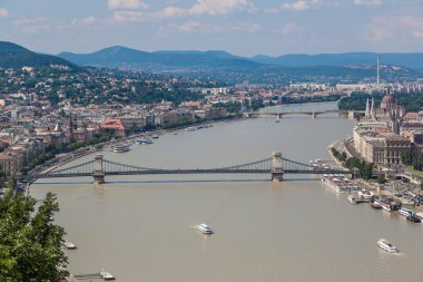 Macaristan parlamento binasının görünümü