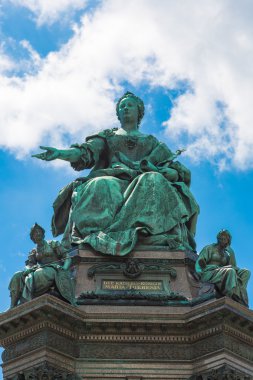 Anıt ünlü hükümdar Maria Theresia, Avusturya (Viyana