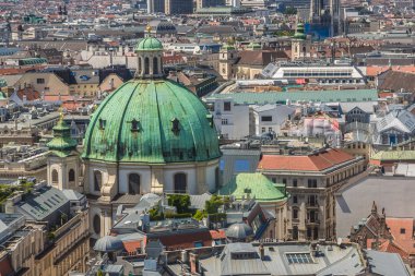 Viyana St. Stephen'ın Katedrali Panoraması