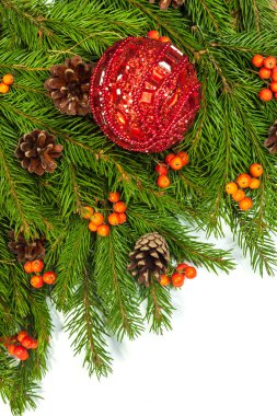 Noel arkaplanı. Eve çerçevesi