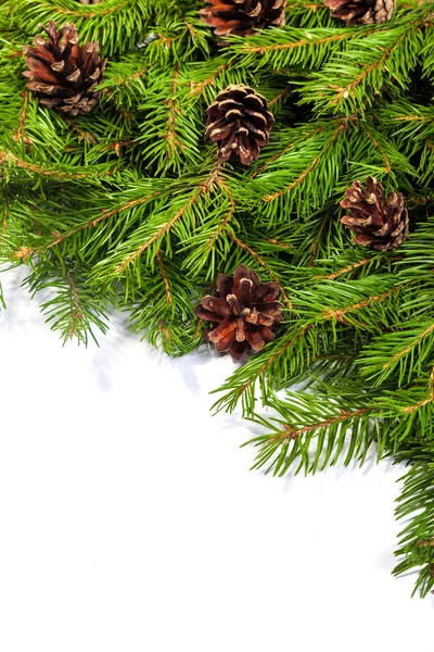 Weihnachtlicher Hintergrund. Rahmenwerk für Vorabend — Stockfoto