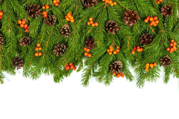 Weihnachtlicher Hintergrund. Rahmenwerk für Vorabend — Stockfoto