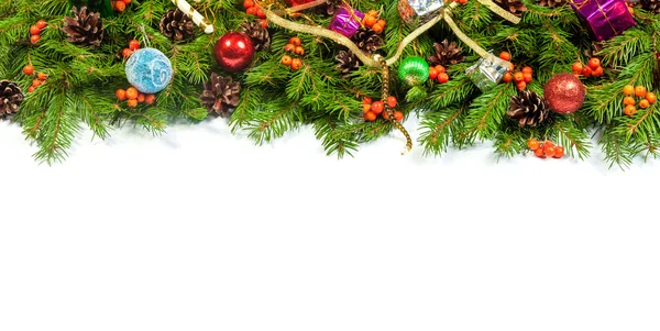 クリスマスの背景。イブ・フレームワーク — ストック写真
