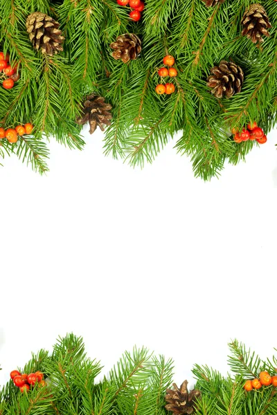 Fondo de Navidad. Marco Eve — Foto de Stock