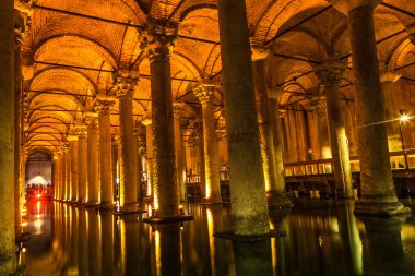 Yeraltı Sarnıcı (yerebatan Sarnıcı) İstanbul, Türkiye