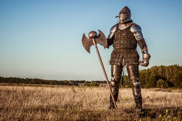 Middeleeuwse ridder — Stockfoto