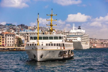 Feribot seferleri istanbul Türkiye'de insanların taşınması