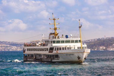 Feribot seferleri istanbul Türkiye'de insanların taşınması