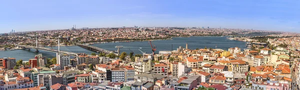Estambul vista panorámica desde la torre de Galata. Turquía — Foto de Stock