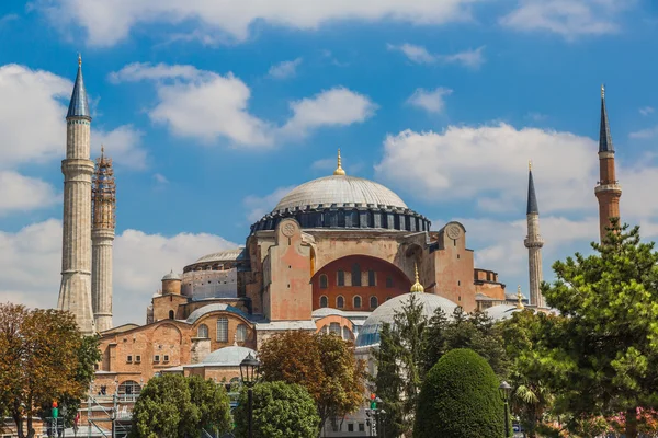 Hagia sophia, das berühmteste denkmal istanbul - truthahn — Stockfoto