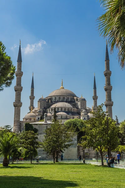 A Mesquita Azul, (Sultanahmet Camii), Istambul, Turquia — Fotografia de Stock