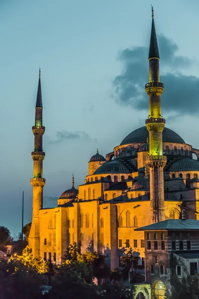 Mezquita del Sultán Ahmed (la Mezquita Azul), Estambul, Turquía — Foto de Stock