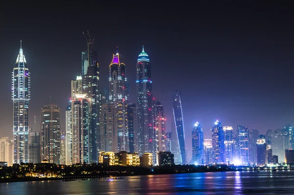 Cityscape Dubai marina, Verenigde Arabische Emiraten — Stockfoto