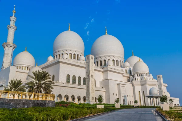 Mesquita Sheikh Zayed no Oriente Médio Emirados Árabes Unidos — Fotografia de Stock