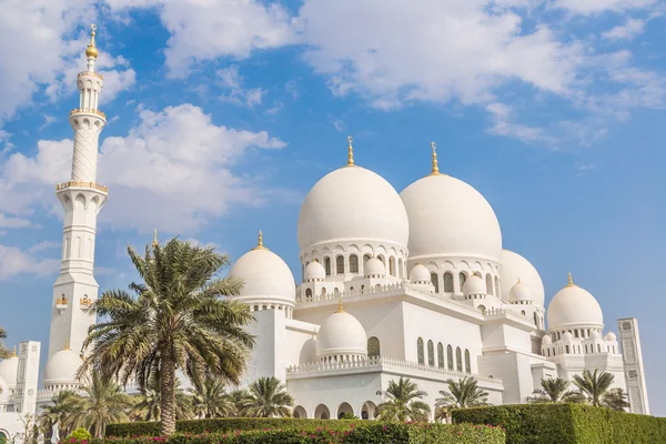 Scheich-Zayed-Moschee im Nahen Osten vereint arabische Emirate — Stockfoto