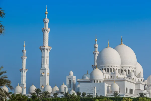 Мечеть шейха Заєда Близькому Сході Об'єднані Арабські Емірати — стокове фото