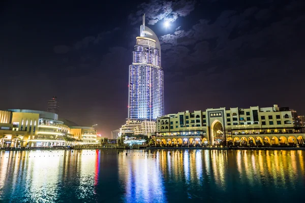 Indirizzo Hotel nel centro di Dubai — Foto Stock